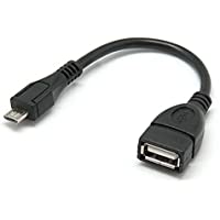 Cable Adaptador Micro USB OTG compatible con Dispositivos USB OTG